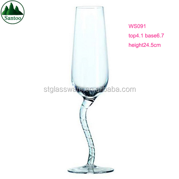 Factory Directly Lead Free Champagne Coupes