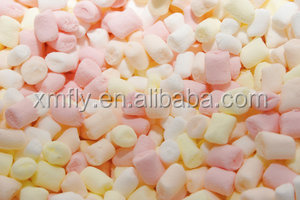 Colorful shape Soft Candy Custom Cotton Marshmallow candy