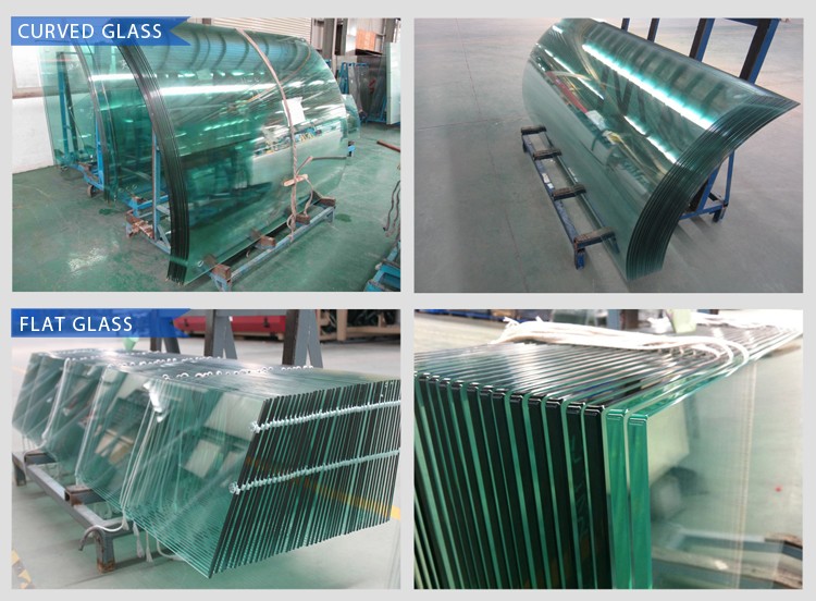 6ミリメートルクリア曲面強化強化ガラスでansi Z97.1、as/nzs 2208、astm、cecertified 問屋・仕入れ・卸・卸売り