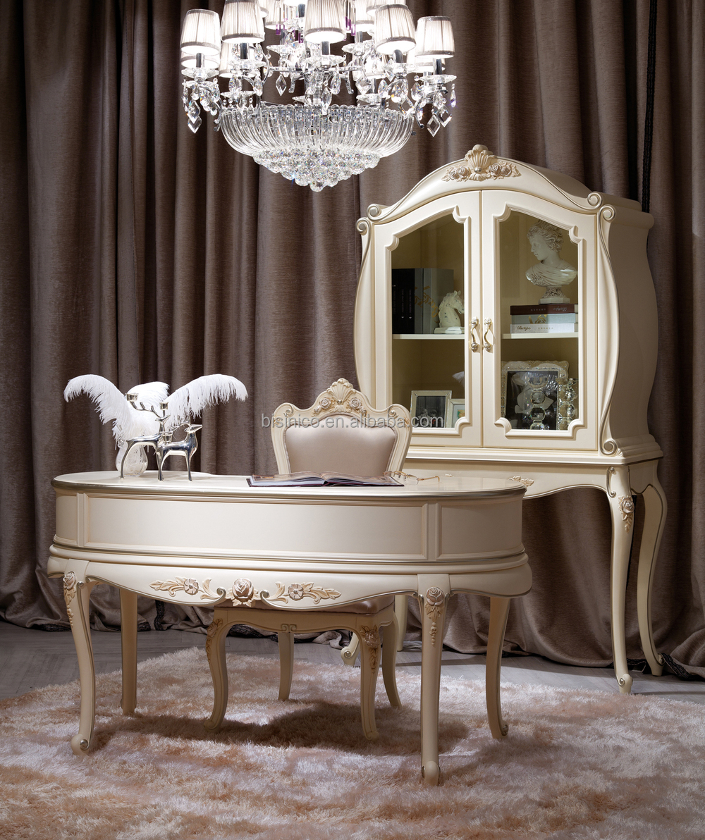 Style français élégant mobilier de chambre, bois massif rembourrés ...