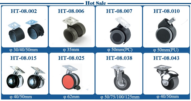 40ミリメートル家具用ボールベアリングホイール仕入れ・メーカー・工場