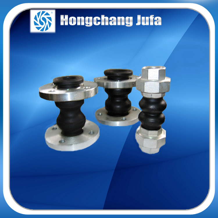 Pn10 Dn700 Bellows Nbr Rubber Expansion Joint Flexible Flange Ball
