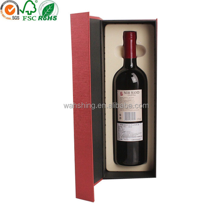 Custom wine box printing manufacturer luxury red wine box