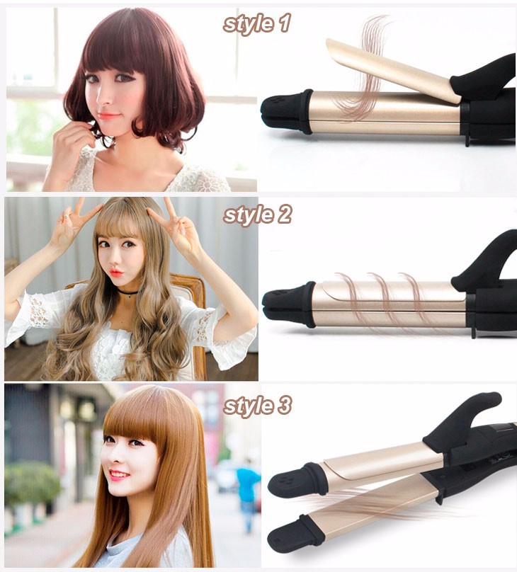 Professional Ceramic Curl Roller Tools Hair Curler Corn Big Waves
