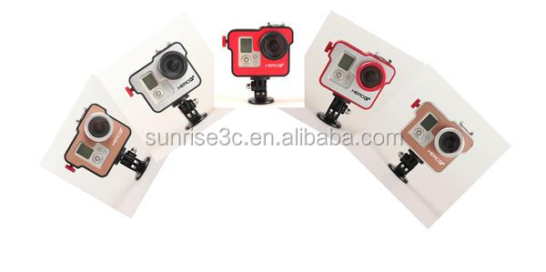 保護ハウジングケースアルミケース/シェル/3+goproヒーロー用カバー問屋・仕入れ・卸・卸売り