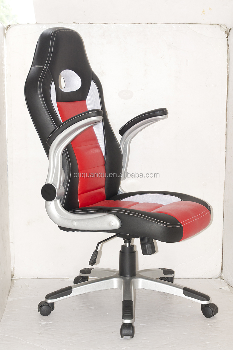 スライバレーシングチェア調節可能なアームチェアオフィス家具ファブリックqo-8920バケットシートチェア問屋・仕入れ・卸・卸売り
