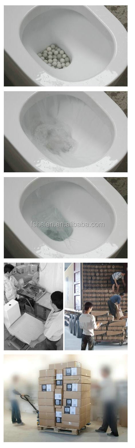 ポータブルクローゼットフロアスタンディングバスルーム洗面ボウル丸closingtoileta-p1812ソフトのシートトイレ中国仕入れ・メーカー・工場