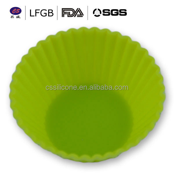 Factory wholesale silicone cupcake molds for cake decorating/Christmas gifts