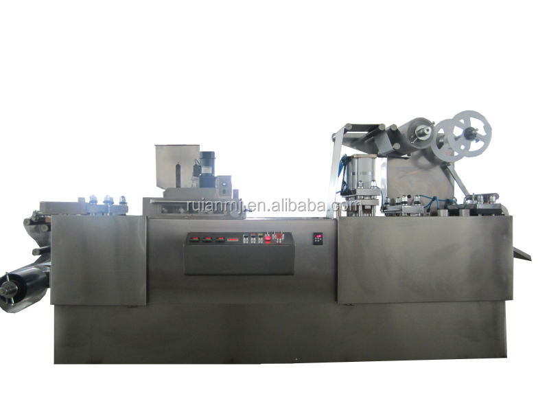 MJ-250 Automatic alu-pvc chew gum blister packaging machine