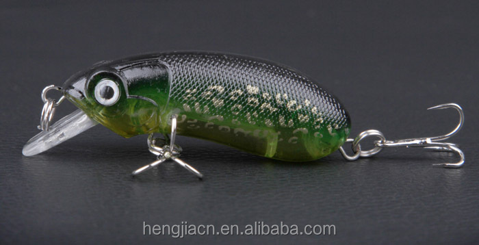 クランクhengjia60mm海釣りのルアーミノー妖精6センチメートル9.8g＃6フック釣りルアーベイトクランクベイトフローティングルアーラトル仕入れ・メーカー・工場