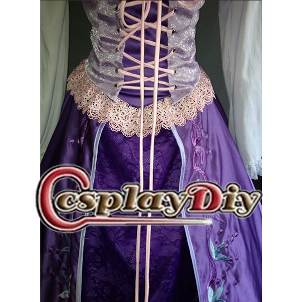 ラプンツェルデラックスhotsale王女ドレス衣装ラプンツェル仕入れ・メーカー・工場
