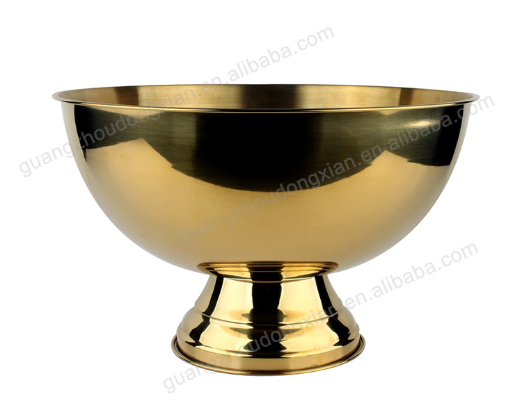 Finished In Shiny Bowl Shape Champagne Bucket