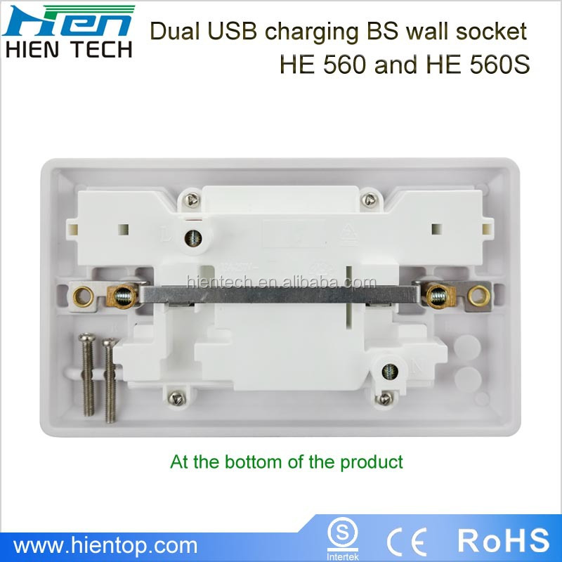 英国型5v1a旅館標準の壁のソケットusb壁ソケット問屋・仕入れ・卸・卸売り