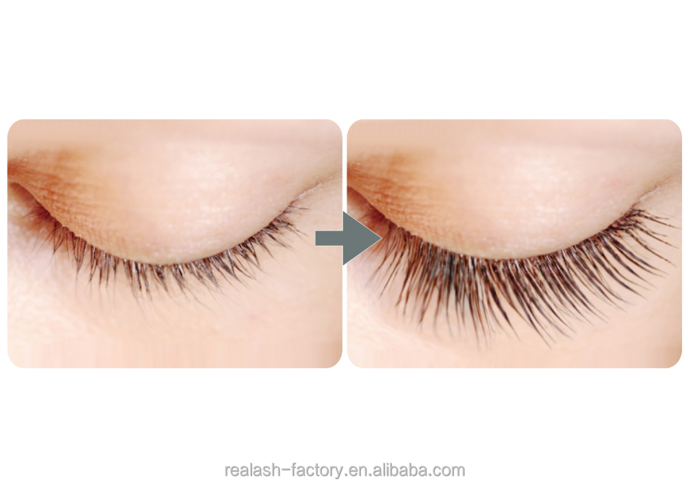 EYELASH treatment promote eyelashes growing longer by REAL PLUS eyelash enhancer