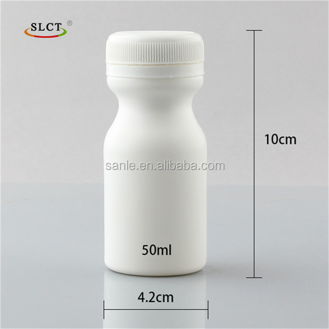 50ml plastic pharmaceutical pill bottle with childproof