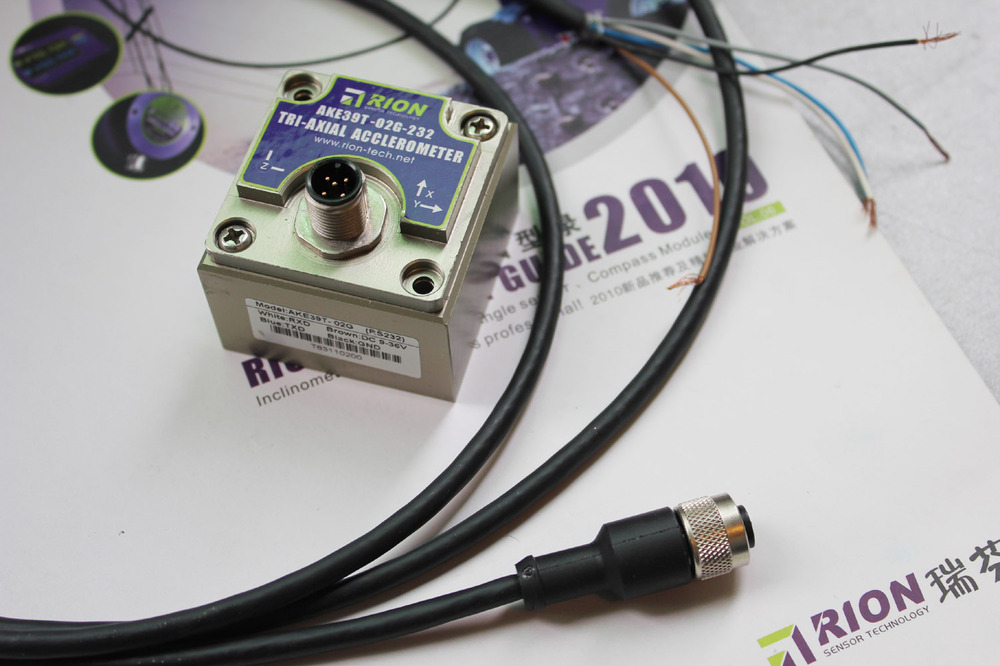 三軸デジタル加速度センサーと振動センサーrs232にusb接続産業が使用して仕入れ・メーカー・工場
