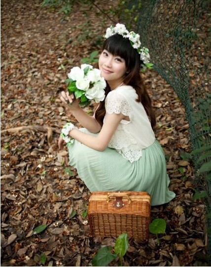 手首のフローラルフラワーガールのガーランド花の冠髪のための花輪花輪花輪天飾りウェディングティアラヘッドバンドアクセサリー 問屋・仕入れ・卸・卸売り