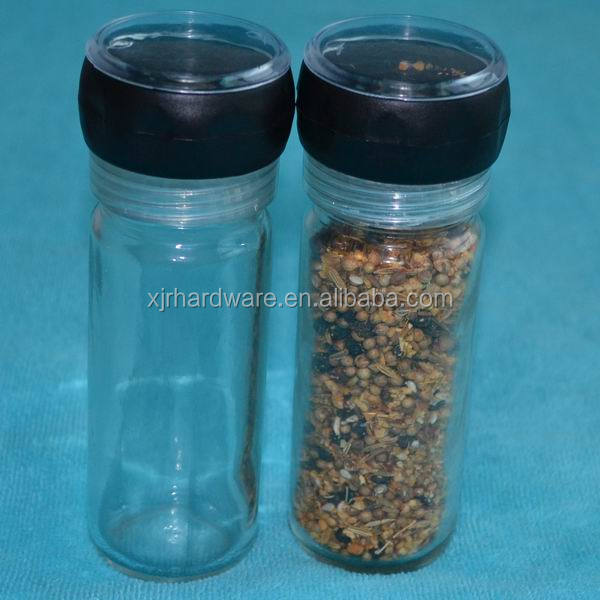 pepper grinders with 100ml glass bottle