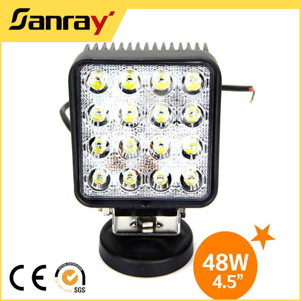Heavy Duty bridgelux led driving light , Long Working Time Multifunctional 48w LED Work Light