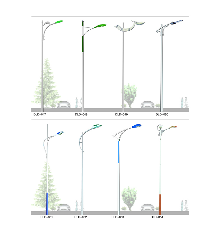 High Quality Galvanized 15 M Folding Street Lighting Pole Buy 15 M