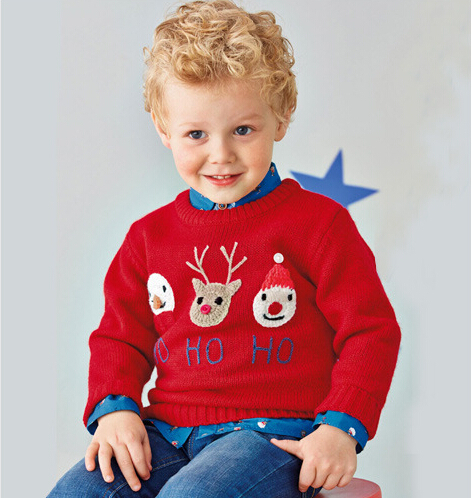 ictq0006少年クリスマスプルオーバーセーター仕入れ・メーカー・工場