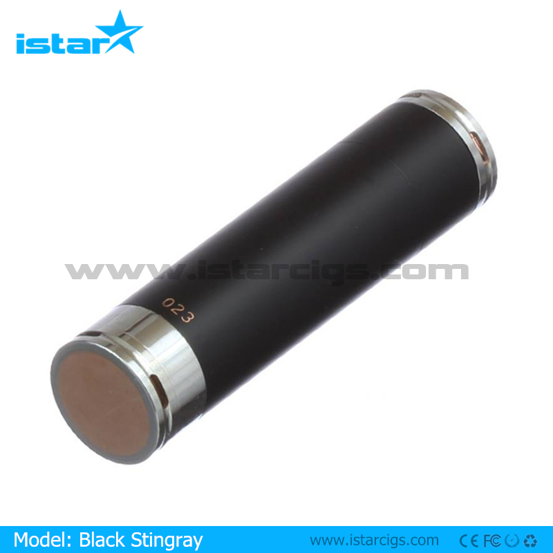 2014 high quality match with 18650,18350 and 26650 battery stingray vaporizer king mod
