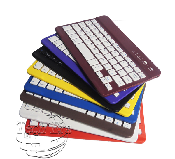 ユニバーサル7/8インチタブレットケースポートフォリオpuw/取り外し可能なbluetoothキーボード問屋・仕入れ・卸・卸売り