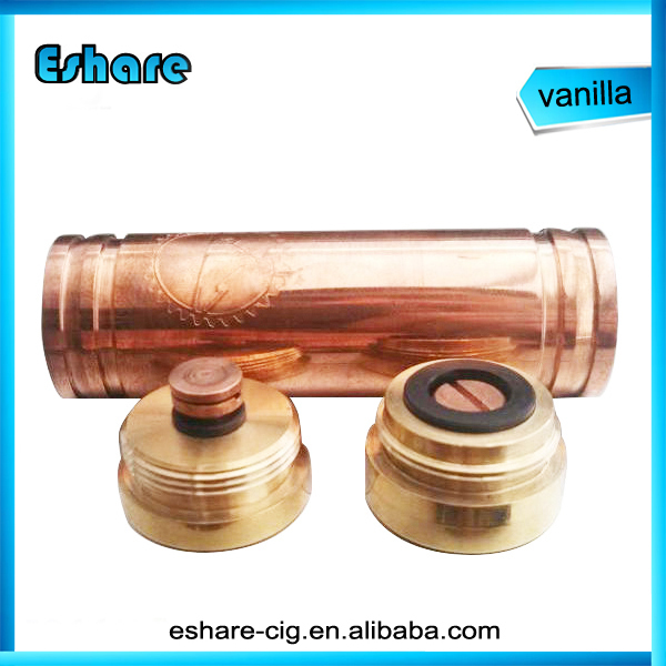 2014 High Quality Red Copper Vanilla Mod 1:1 Clone vanilla mechanical mod !!!