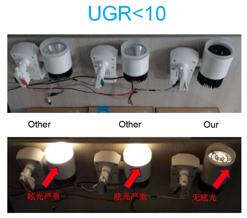 2016最新ugr <10 12度高cri ledトラックライトce rohs仕入れ・メーカー・工場