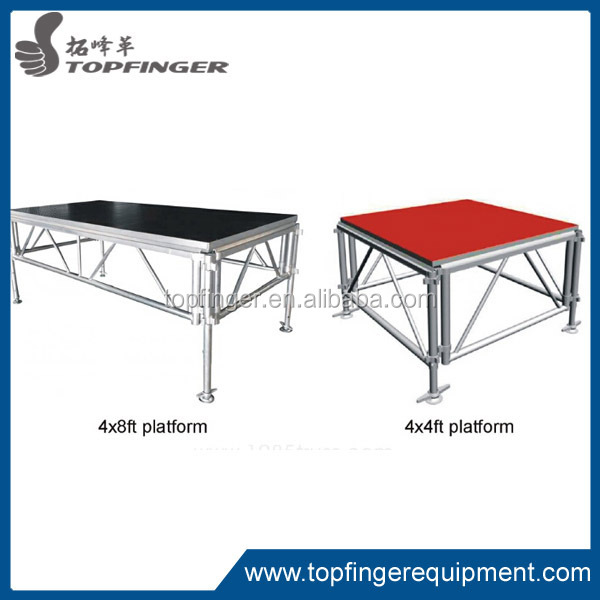 Aluminum stage,stage aluminum