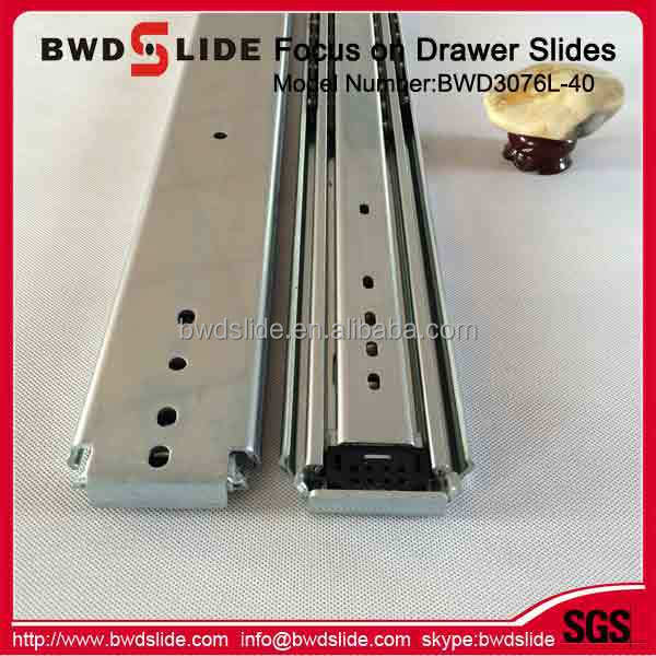 トップ販売の安い価格bwd3076l-4045ミリメートルステンレス製ソフトクローズドロワーのスライド仕入れ・メーカー・工場