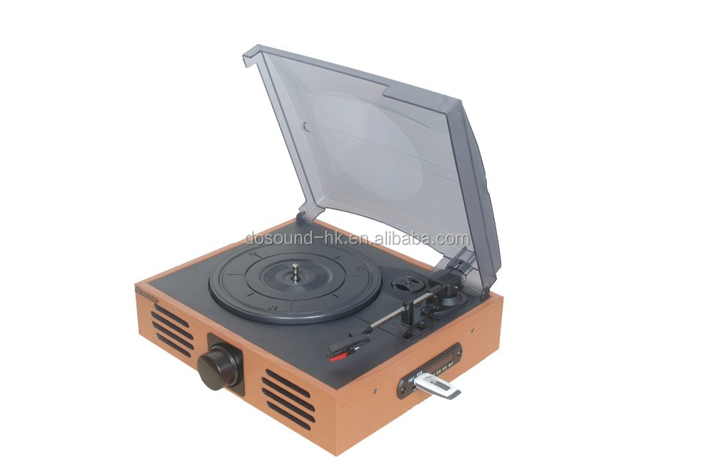 Automatic Lp Player&3 Speed Turntable& Karaoke Player With Pc Link