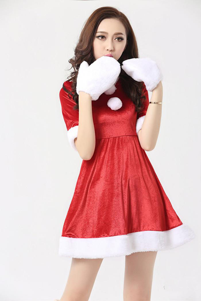 2014年女性クリスマス衣装セクシーな女性の服のショール仕入れ・メーカー・工場