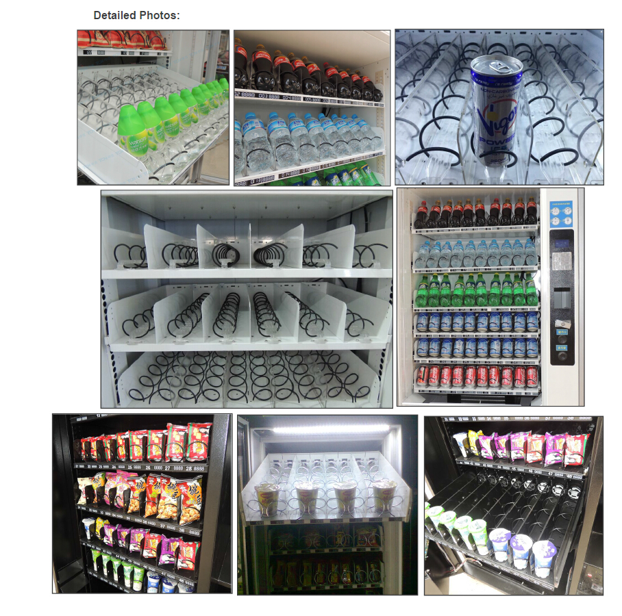 缶や瓶の大容量冷蔵庫付の飲み物の自動販売機仕入れ・メーカー・工場