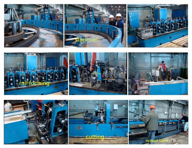 H.F. Welded Steel Pipe Production Line/Tube Forming Machine