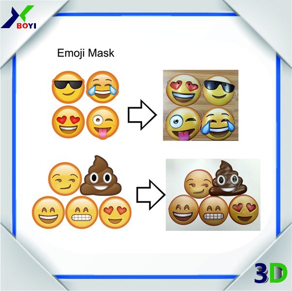 中国工場emojiマスク, 表現whatsappフェイスマスク, emojiカートンパーティーマスクえもじ仕入れ・メーカー・工場