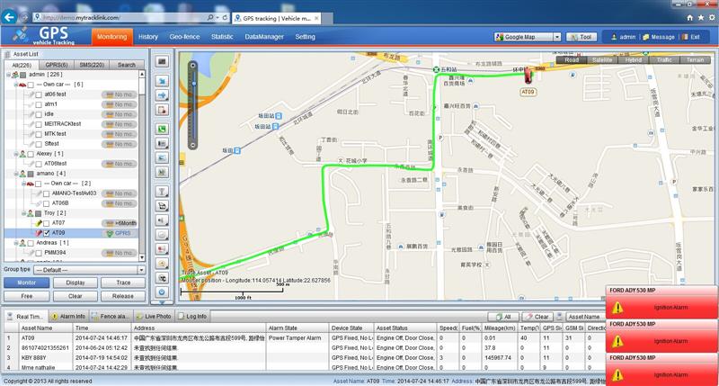 グーグルマップベースのgpsのトラッキングソフトウェアとプラットフォーム問屋・仕入れ・卸・卸売り