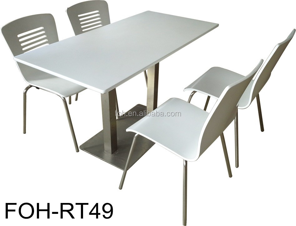 High Gloss White Stain Plywood Cheap Nofolding Kitchen Table For Resell (fohrt49) Buy Cheap