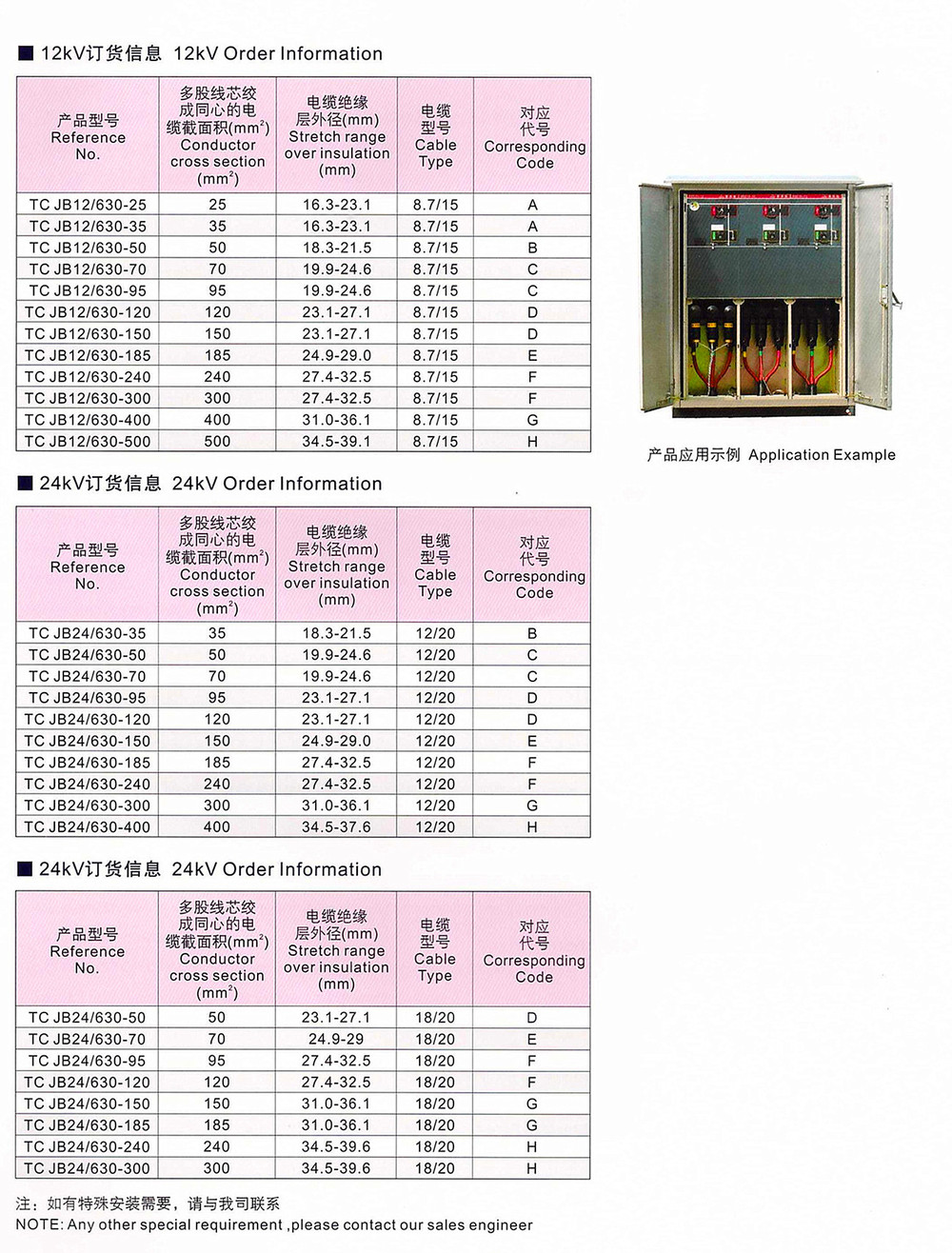 Tcjb12/24630aゴムシールド電気コネクタ仕入れ・メーカー・工場