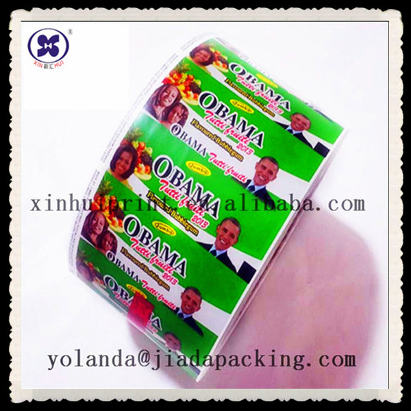 Printing factory direct sale coated wax paper for chewing gum