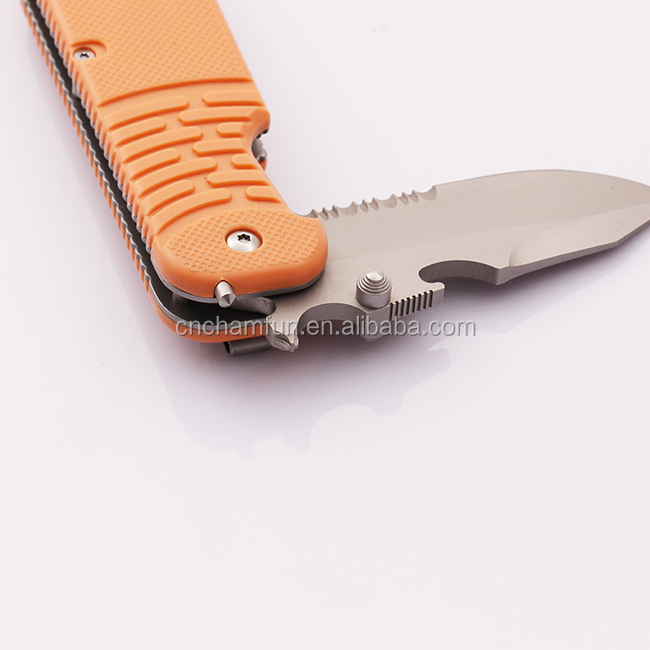 生存フォールディングナイフプラスチックシース付き2015ナイフ仕入れ・メーカー・工場