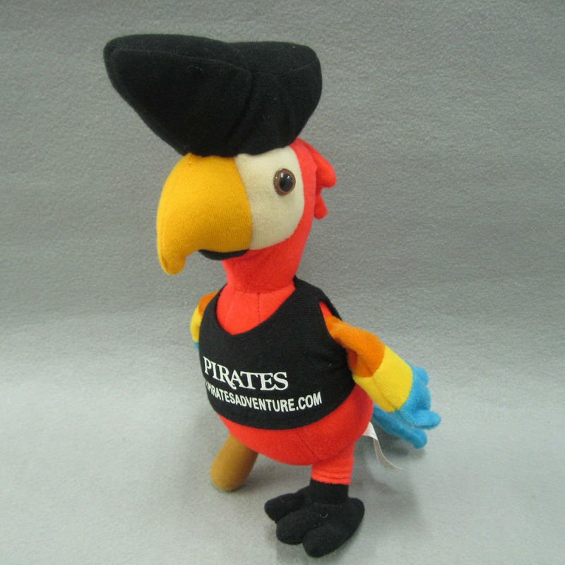 pirate parrot plush