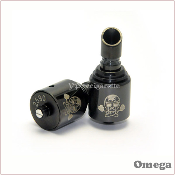 Popular mechanical omega mod rebuildable 26650 black omega atomizer