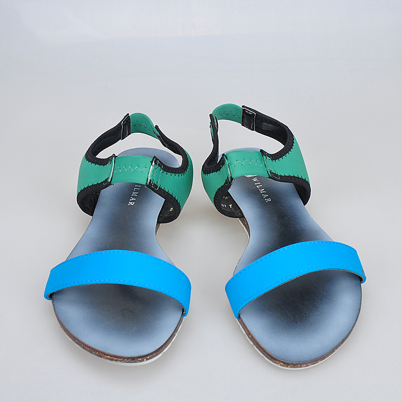 レディースファンシーフラット2015sandle20152015女性のサンダルの靴女性サンダル新しいスタイル仕入れ・メーカー・工場