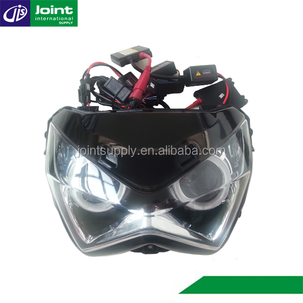 カワサキZ250/Z800キセノンHIDヘッドライトエンジェルアイデビルアイ