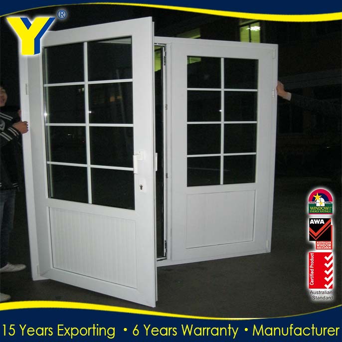 Alibaba Front Double Doors Designs/aluminium Glass Double Front Doors