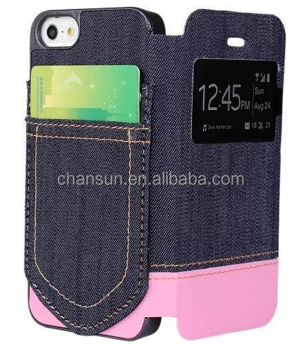 China product jean cell phone case pu leather case for iphone14.jpg