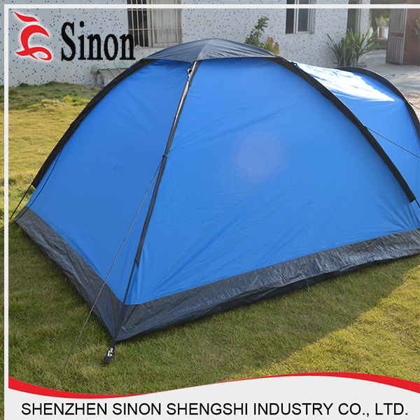 シンプルで実用的な屋外テント二重層テントキャンプ200*150*1104人用テント仕入れ・メーカー・工場