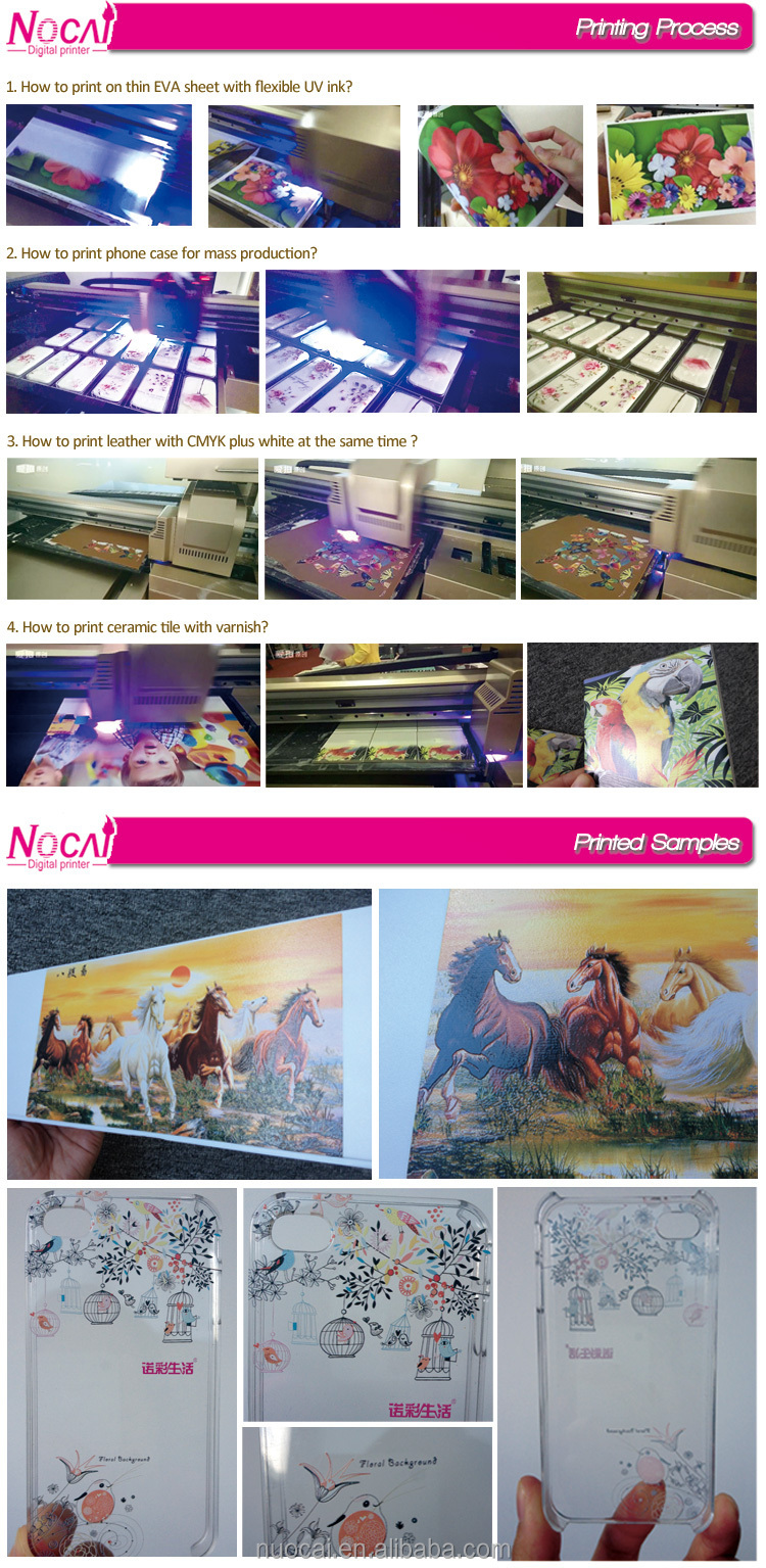 広州nocai60*40cma2dtg金属用uvフラットベッドインクジェットプリンタ、 ガラス、 木材、 革、 電話ケース、 セラミック仕入れ・メーカー・工場