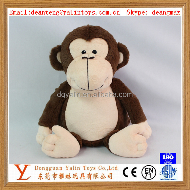 most popular new design plush stuffed animal toys plush monkey